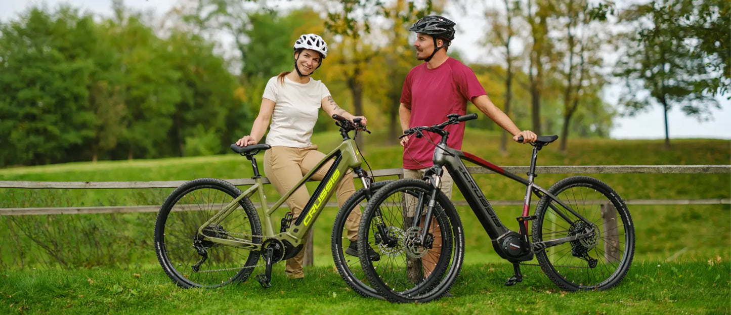 Crussis e-Cross 1.9 (612Wh) – Hybrid Trekking Electric Bike for City and Light Terrain