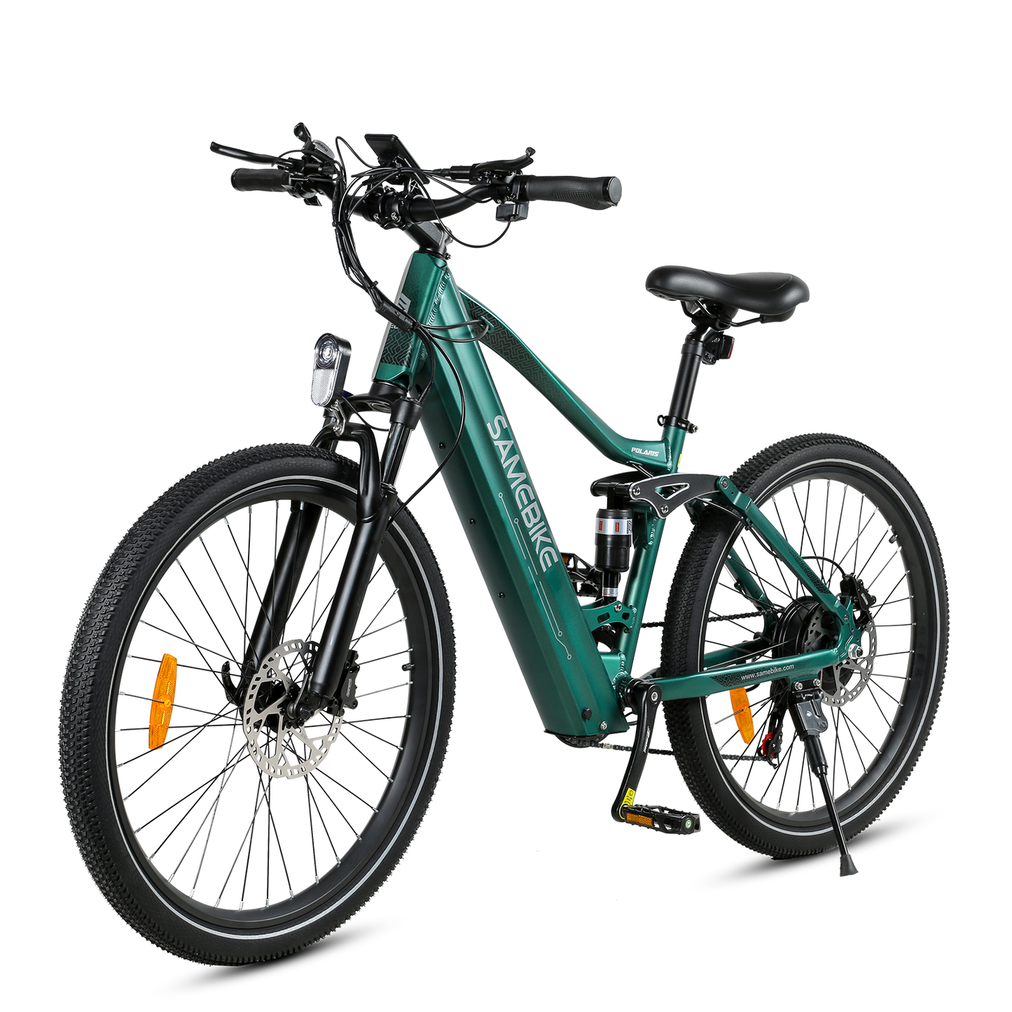SAMEBIKE XD26-II Hybrid Electric Bike – 48V 15Ah Battery, 250W Motor, 110 km / 68 mi Range, Dual Suspension, Hydraulic Brakes