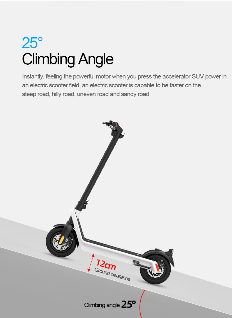 The Commuta Pro Max Electric Foldable Scooter - 75km Range and 40kmh Max Speed.