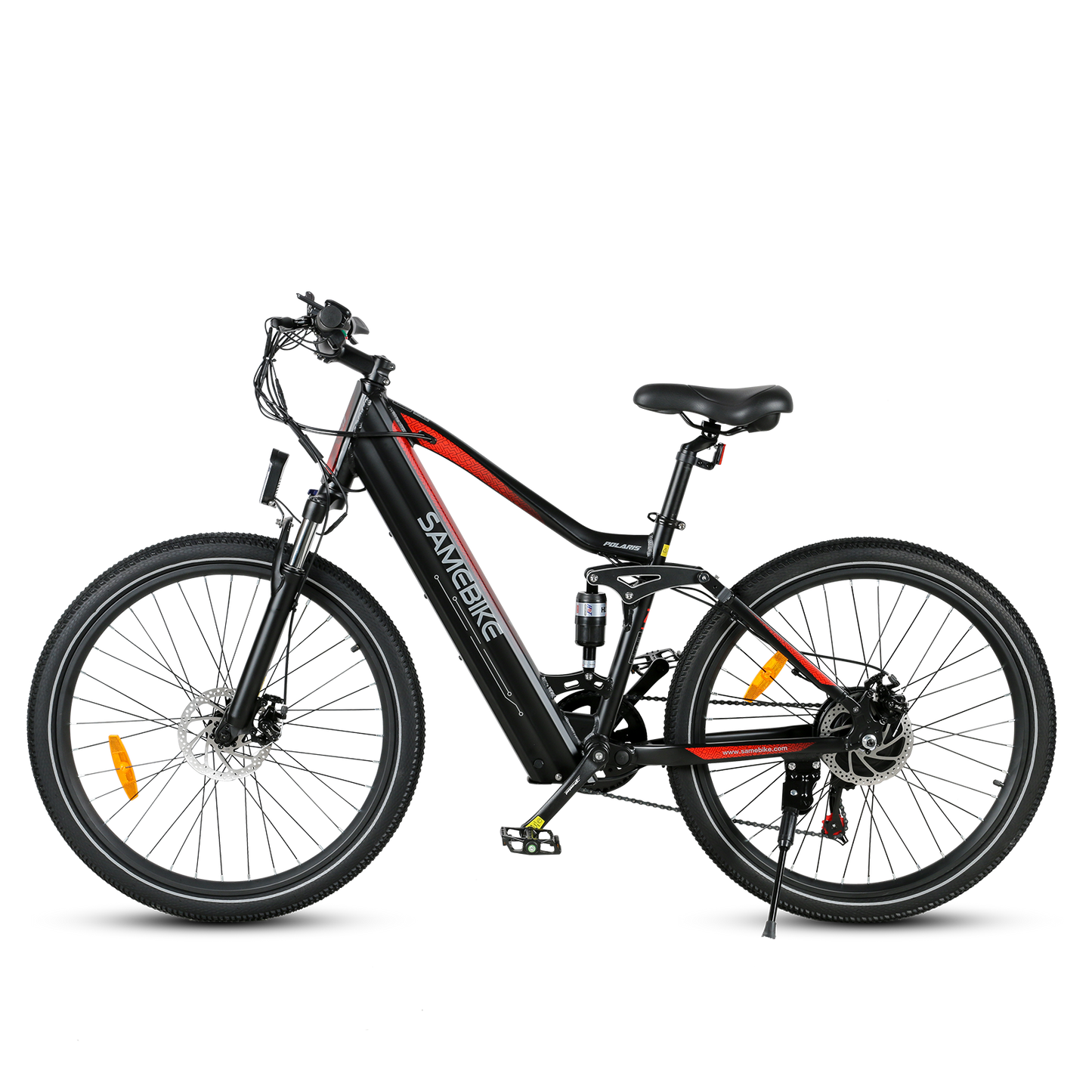 SAMEBIKE XD26-II Hybrid Electric Bike – 48V 15Ah Battery, 250W Motor, 110 km / 68 mi Range, Dual Suspension, Hydraulic Brakes