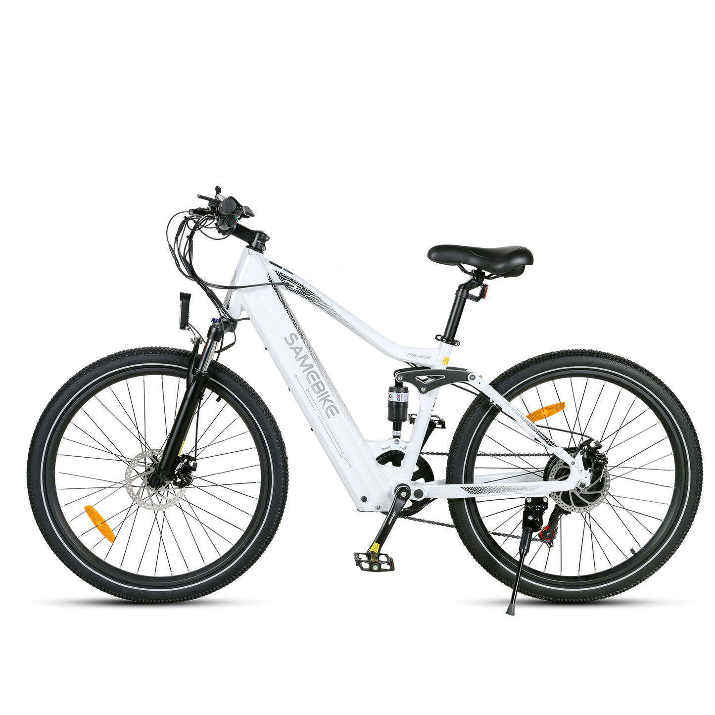 SAMEBIKE XD26-II Hybrid Electric Bike – 48V 15Ah Battery, 250W Motor, 110 km / 68 mi Range, Dual Suspension, Hydraulic Brakes
