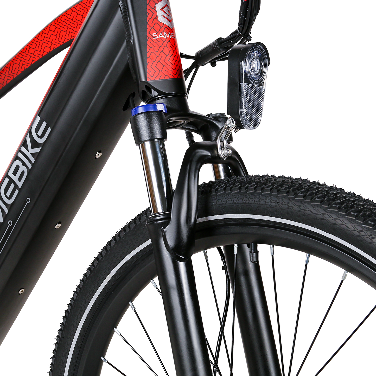 SAMEBIKE XD26-II Hybrid Electric Bike – 48V 15Ah Battery, 250W Motor, 110 km / 68 mi Range, Dual Suspension, Hydraulic Brakes