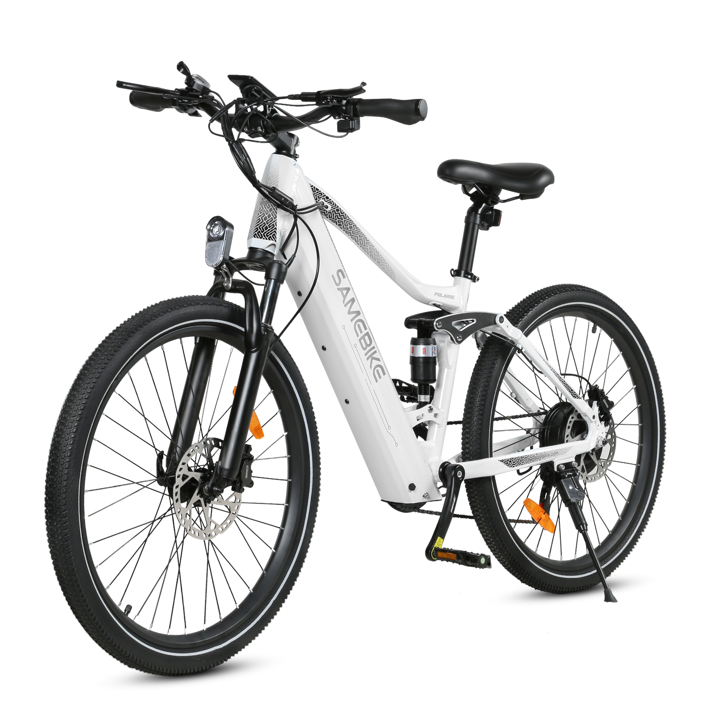 SAMEBIKE XD26-II Hybrid Electric Bike – 48V 15Ah Battery, 250W Motor, 110 km / 68 mi Range, Dual Suspension, Hydraulic Brakes