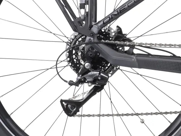 Crussis - ONE-Country 7.10 City E-Bike – Panasonic Motor, 522Wh Battery, 130km Range, Low Step Frame