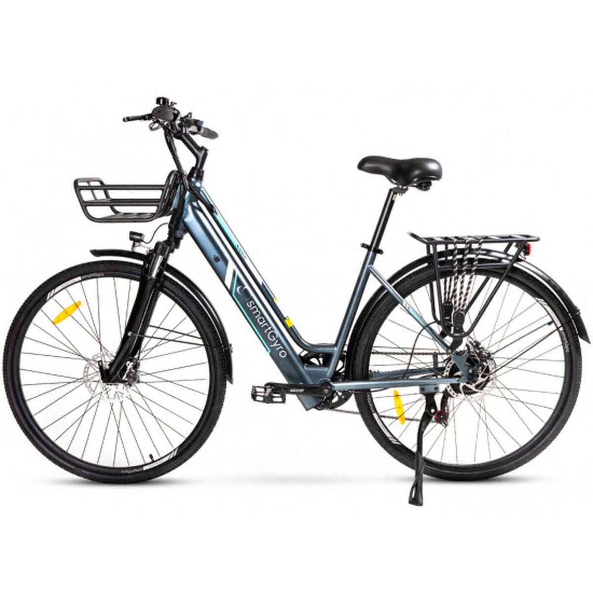 Electric Bike Smartgyro SUNSET 250 W 10000 mAh 27,5" Grey Titanium - Rider Smarts