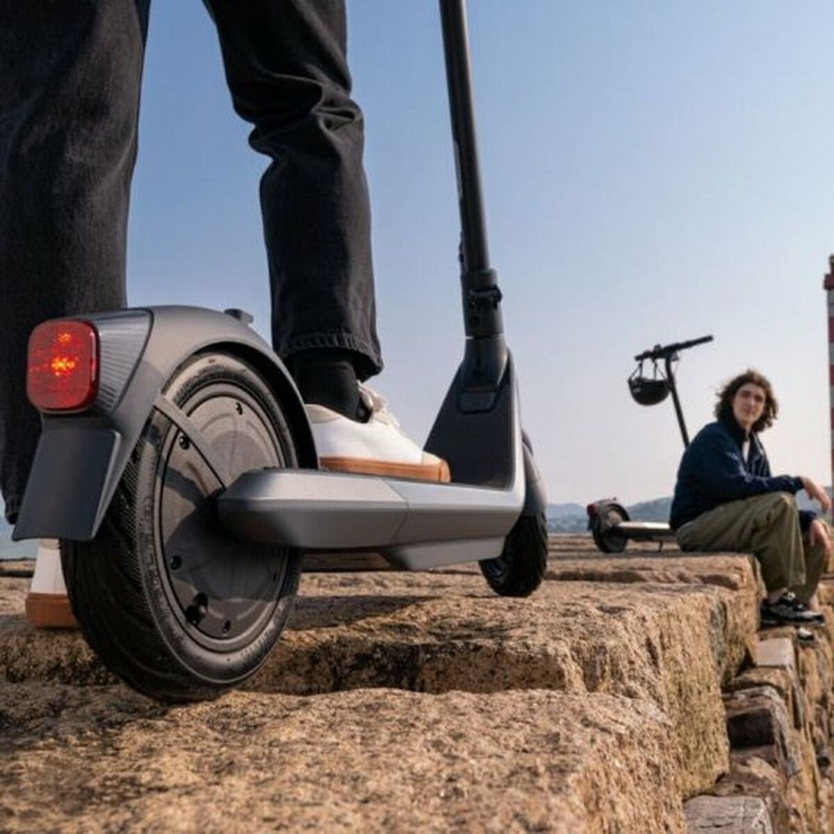 Electric Scooter Segway E2 PRO E Black 350 W - Rider Smarts