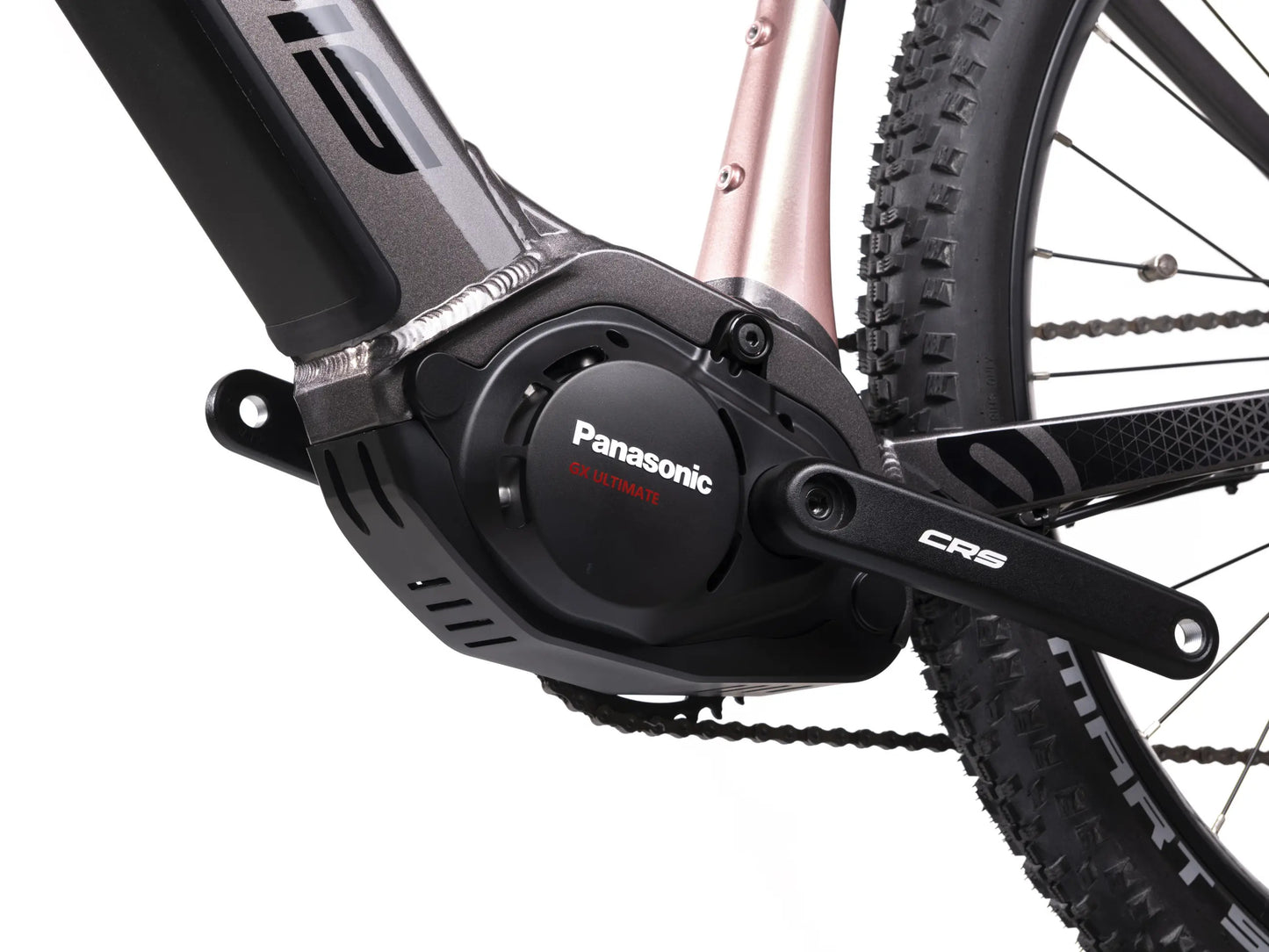 Bicycle with Panasonic electric bike motor of a Crussis e-Guera 9.10 2025 – 720Wh & 900Wh Women’s Electric Mountain Bike UK