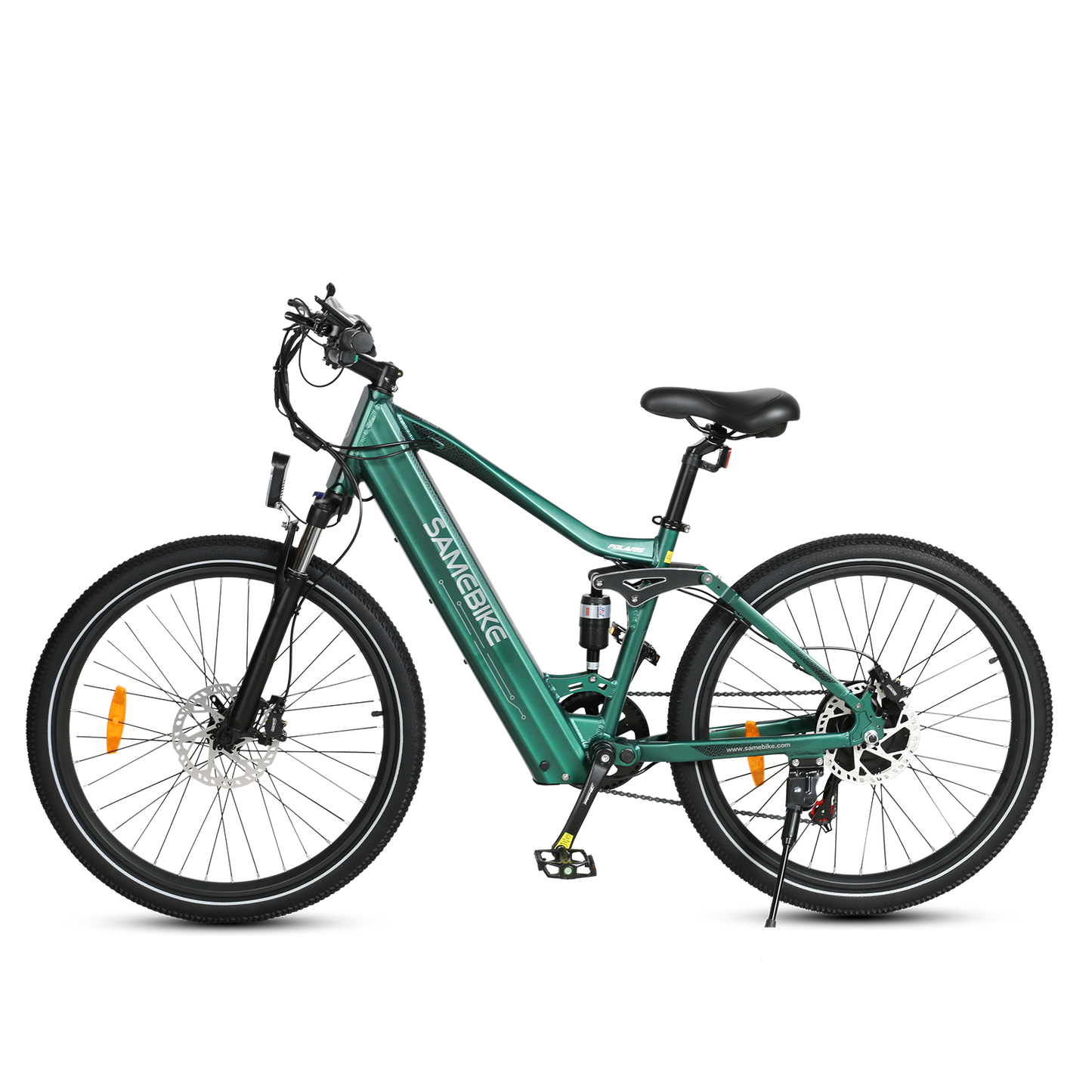 SAMEBIKE XD26-II Hybrid Electric Bike – 48V 15Ah Battery, 250W Motor, 110 km / 68 mi Range, Dual Suspension, Hydraulic Brakes
