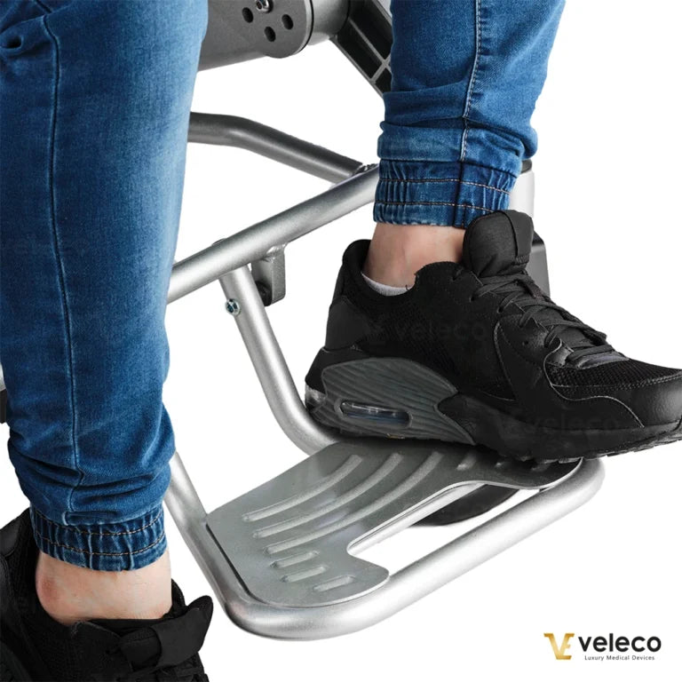Veleco Cosmo Ultra-Light Electric Wheelchair – Folding, Joystick Control