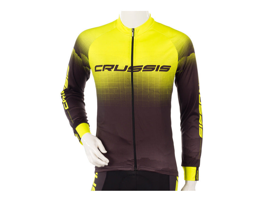 Crussis Long-Sleeved Cycling Jersey – Breathable & Comfortable for All Seasons - Rider Smarts
