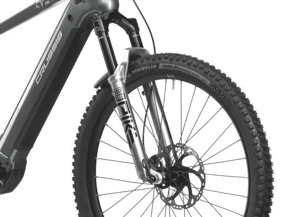 Crussis e-Hard 10.10-PRO Electric Mountain Bike– 720Wh/900Wh, 95Nm Torque, RockShox Suspension.