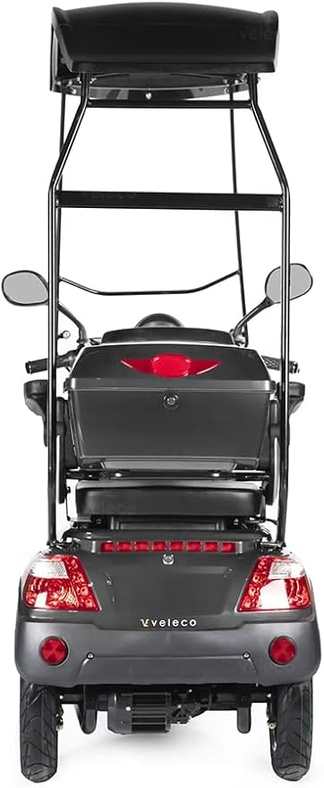 Mobility Scooter Veleco Faster Lithium-Ion – Roof & Captain Seat, 1000W