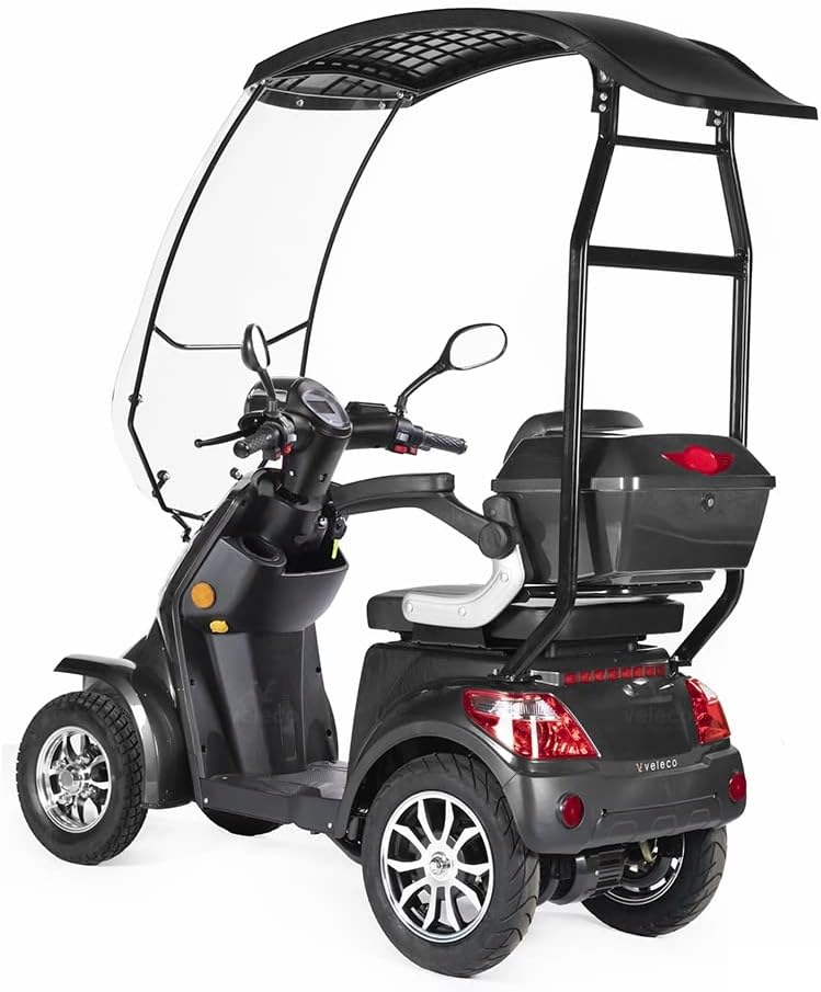 Mobility Scooter Veleco Faster Lithium-Ion – Roof & Captain Seat, 1000W