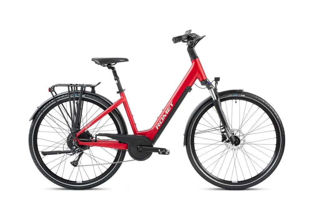 Romet E-MODECO 1.0 Red DEALER: The Ultimate E-City/E-Trekking Bike - Rider Smarts