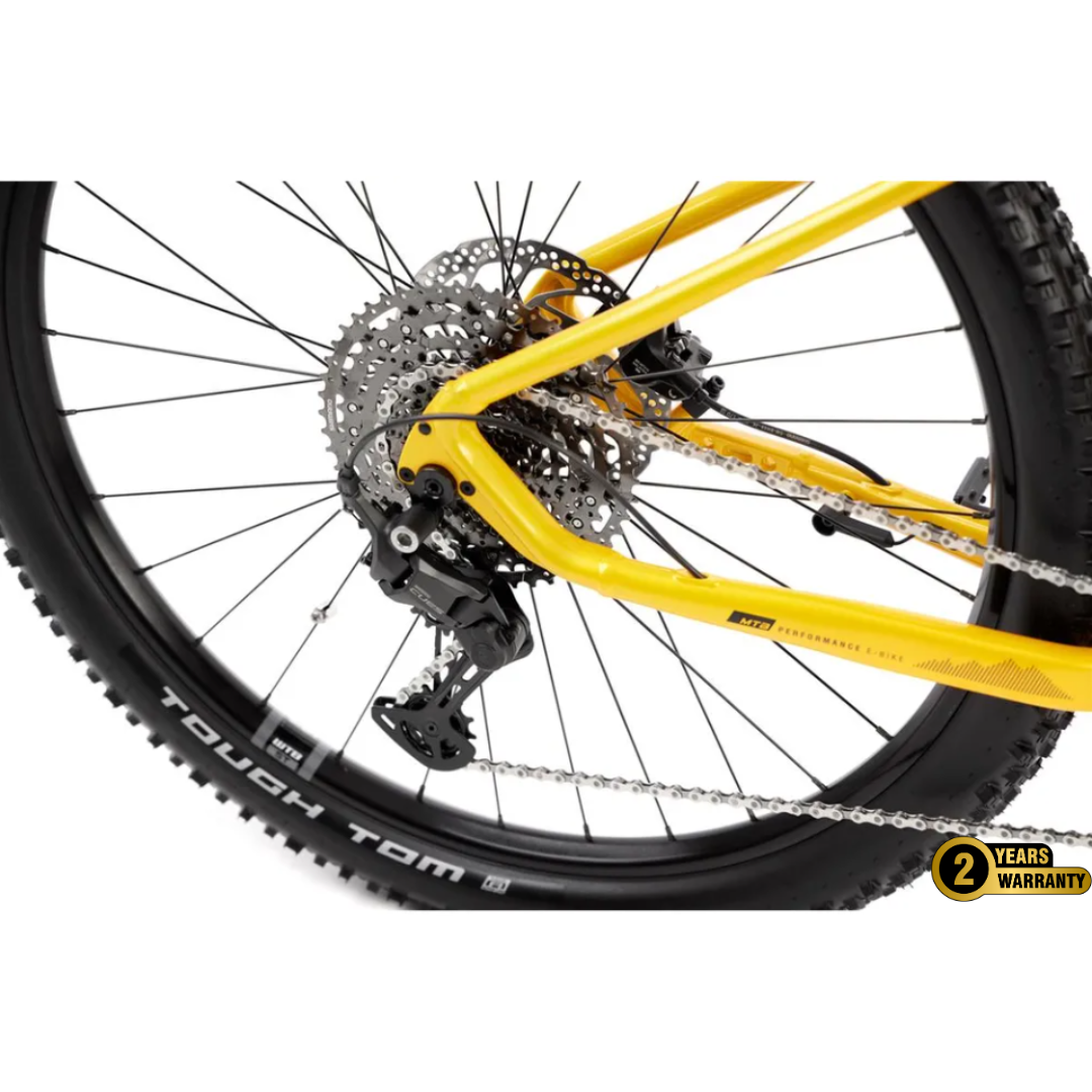 Romet E-MONSUN 1.0 SunFire Yellow: The Ultimate E-MTB for Adventure Enthusiasts