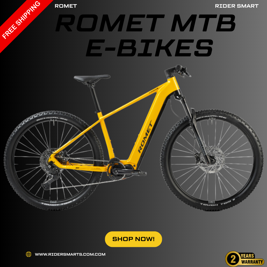 Romet E-MONSUN 1.0 SunFire Yellow: The Ultimate E-MTB for Adventure Enthusiasts