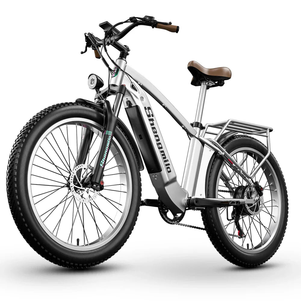 Shengmilo MX04 26in Electric Bike 48V1000W Bafang motor Fatbike 15AH Retro Electric bicycle Men's Mountain Bike Adult e bike
