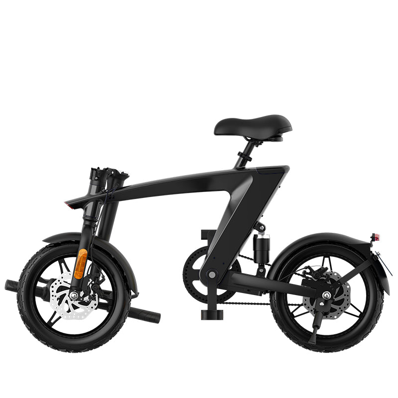Cruzaa Max Foldable E-Bike – Carbon Black | 35km Range | 25km/h Top Speed