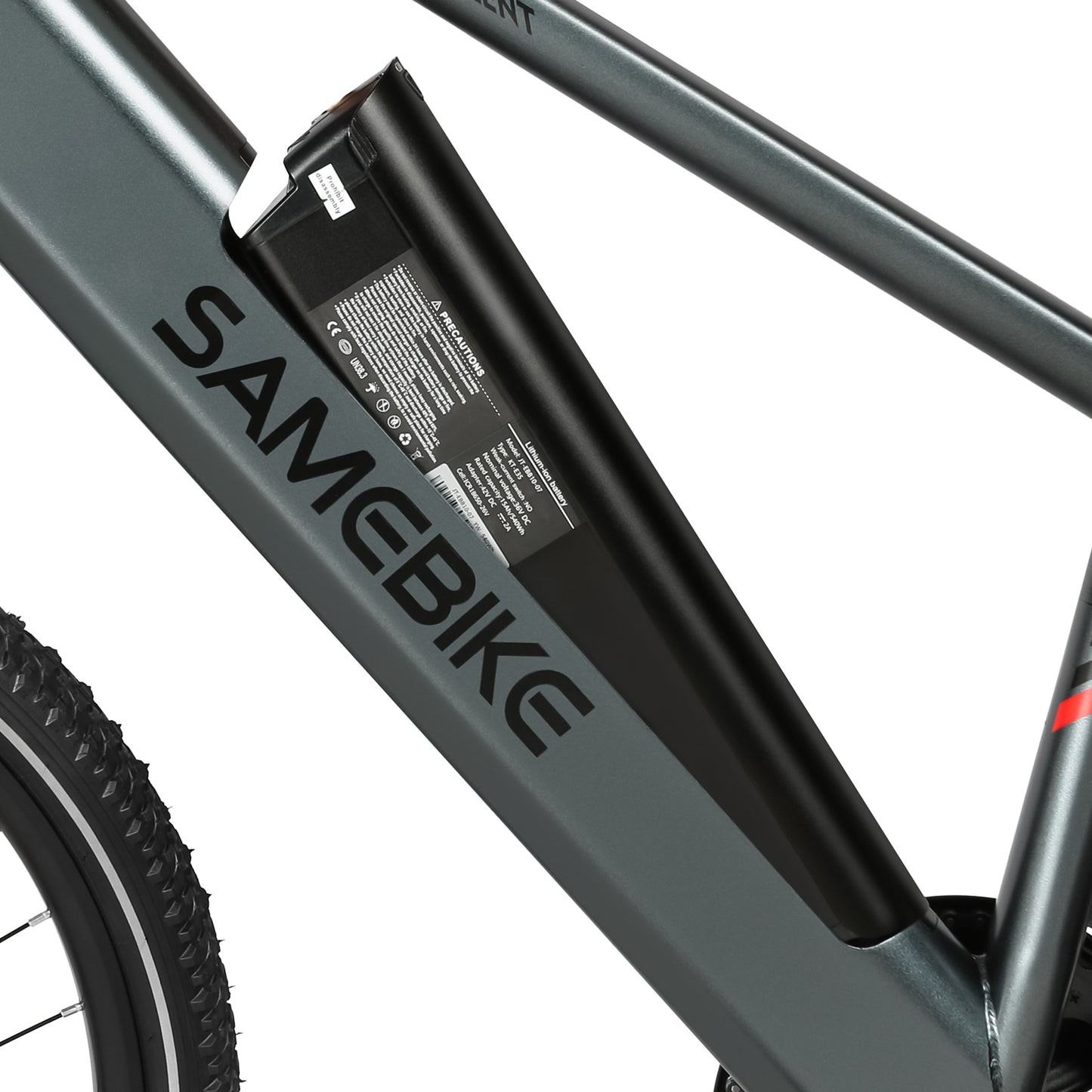 SAMEBIKE RS-A01 Pro-T Urban Electric Bicycle – 36V 15Ah Battery, 90 km / 56 mi Range, Dual Suspension, 7-Speed Shimano