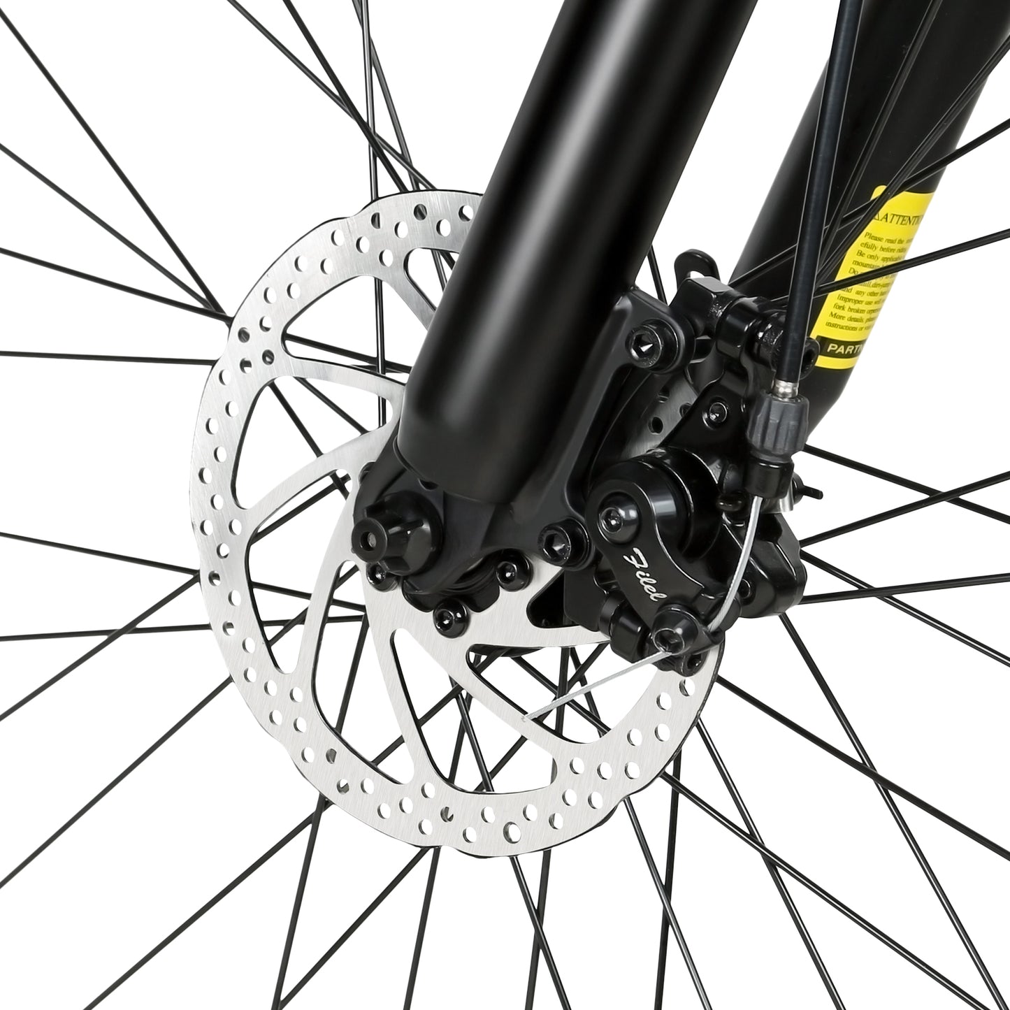 SAMEBIKE RS-A06 – 48V 12.5Ah, 350W Mid-Drive Motor, 45–60 km / 28–37 mi Range, Hydraulic Brakes, All-Terrain E-MTB