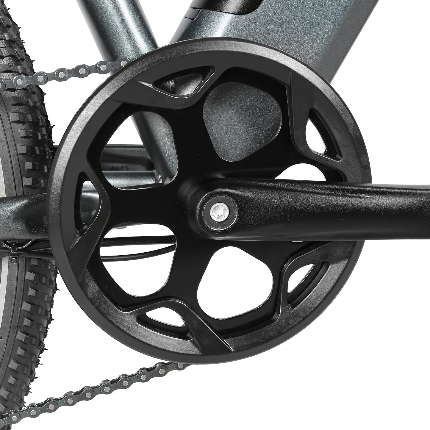 SAMEBIKE RS-A06 – 48V 12.5Ah, 350W Mid-Drive Motor, 45–60 km / 28–37 mi Range, Hydraulic Brakes, All-Terrain E-MTB