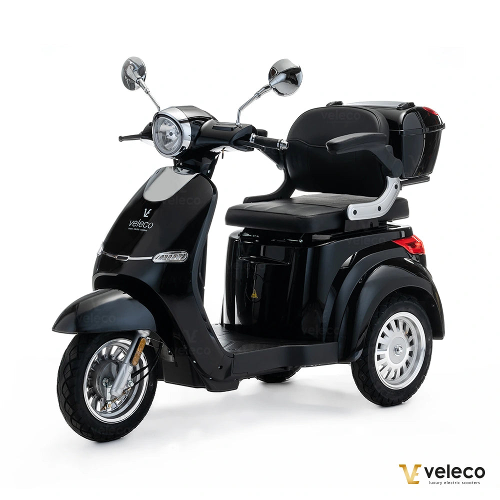 Veleco Cristal Mobility Scooter – 3 Wheel, 1000W, Road Legal