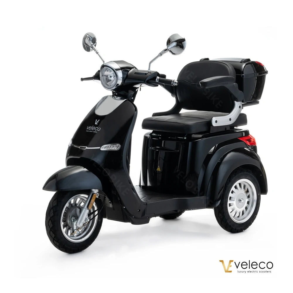 Veleco Cristal Mobility Scooter – 3 Wheel, 1000W, Road Legal