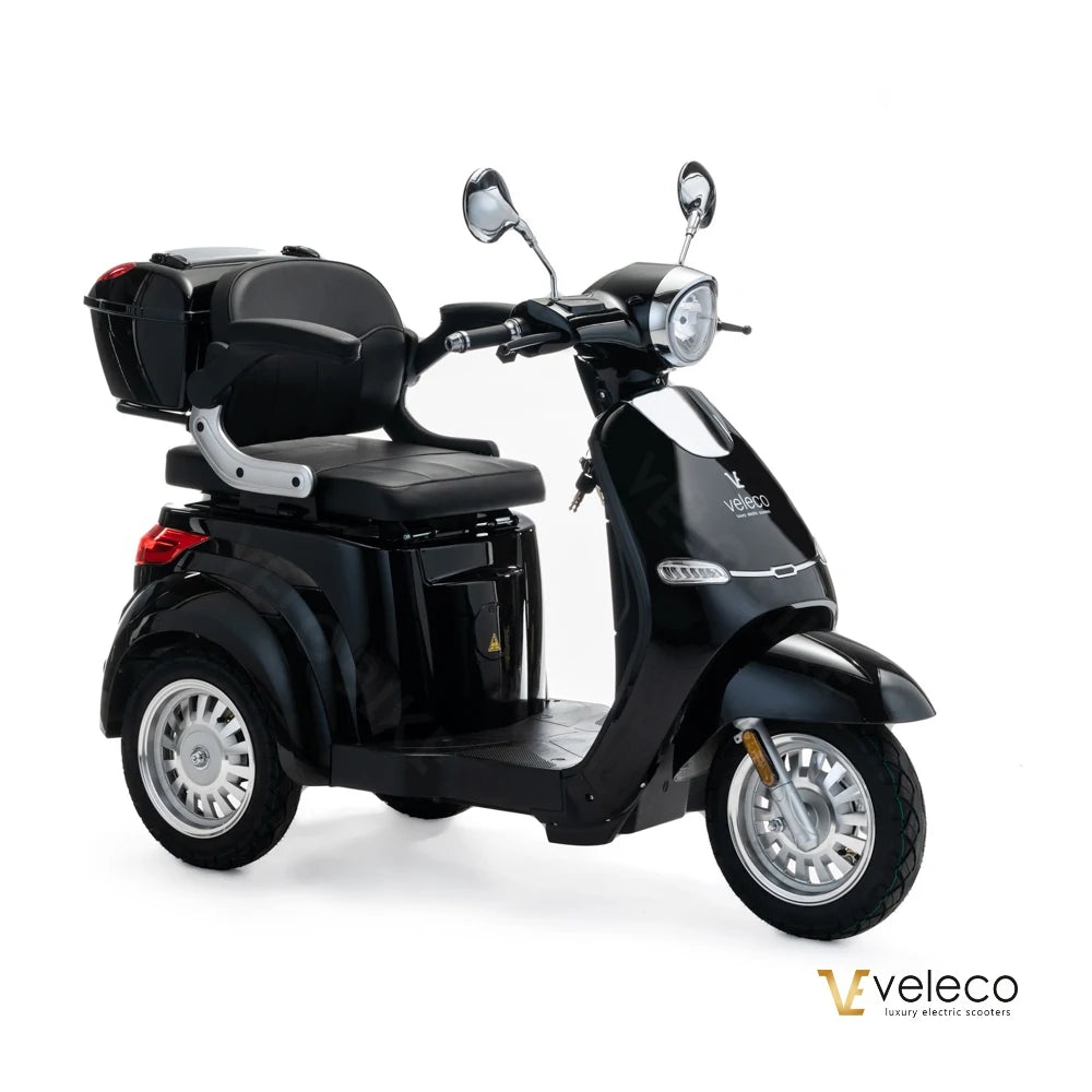 Veleco Cristal Mobility Scooter – 3 Wheel, 1000W, Road Legal