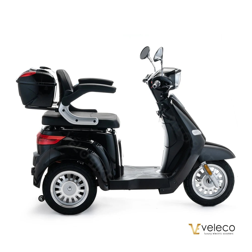 Veleco Cristal Mobility Scooter – 3 Wheel, 1000W, Road Legal