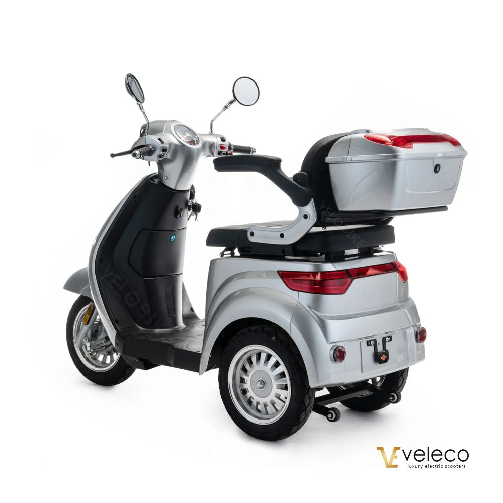 Veleco Cristal Mobility Scooter – 3 Wheel, 1000W, Road Legal