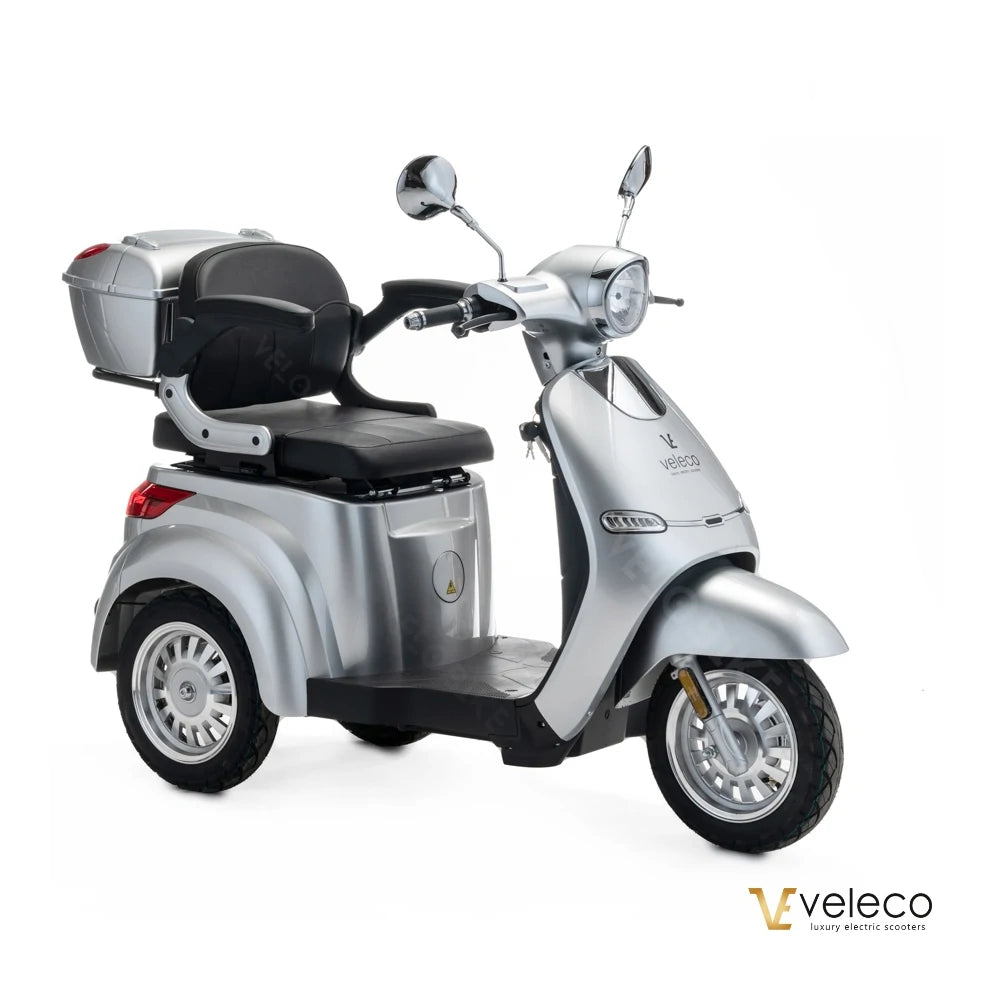 Veleco Cristal Mobility Scooter – 3 Wheel, 1000W, Road Legal