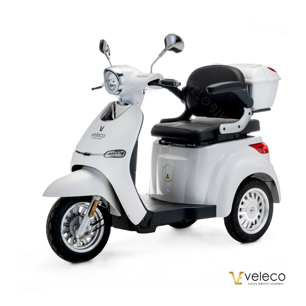 Veleco Cristal Mobility Scooter – 3 Wheel, 1000W, Road Legal