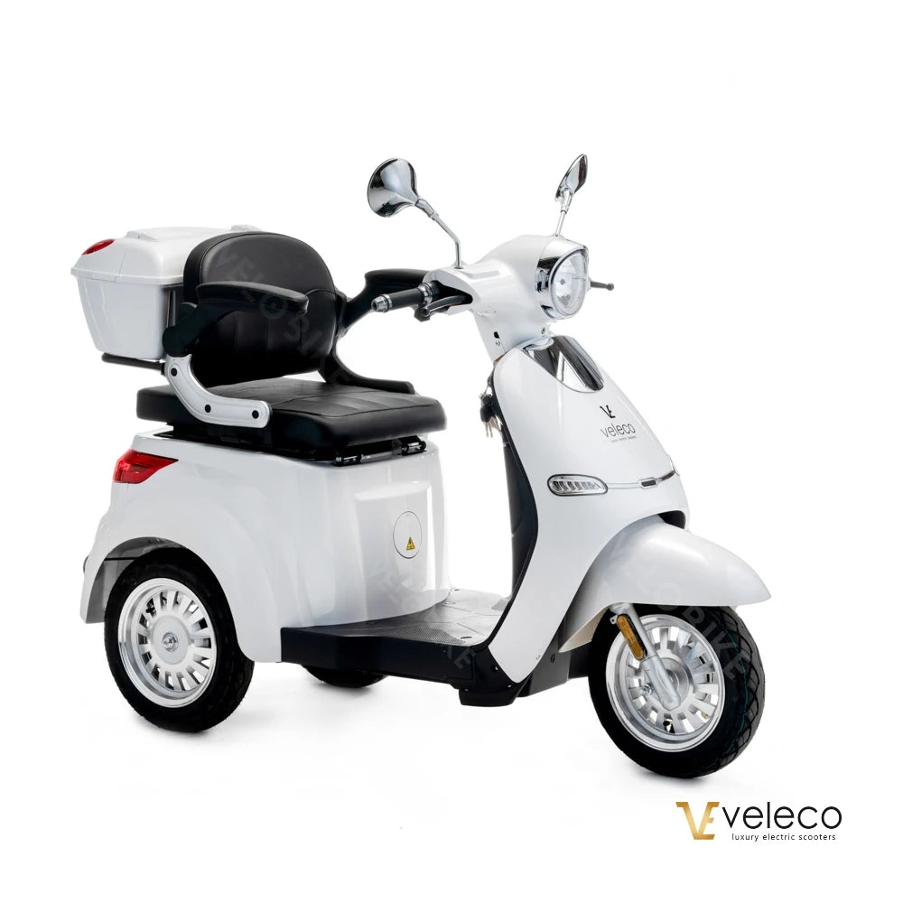 Veleco Cristal Mobility Scooter – 3 Wheel, 1000W, Road Legal