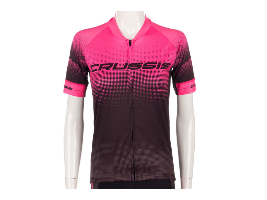 Women’s Short-Sleeved Cycling Jersey Crussis