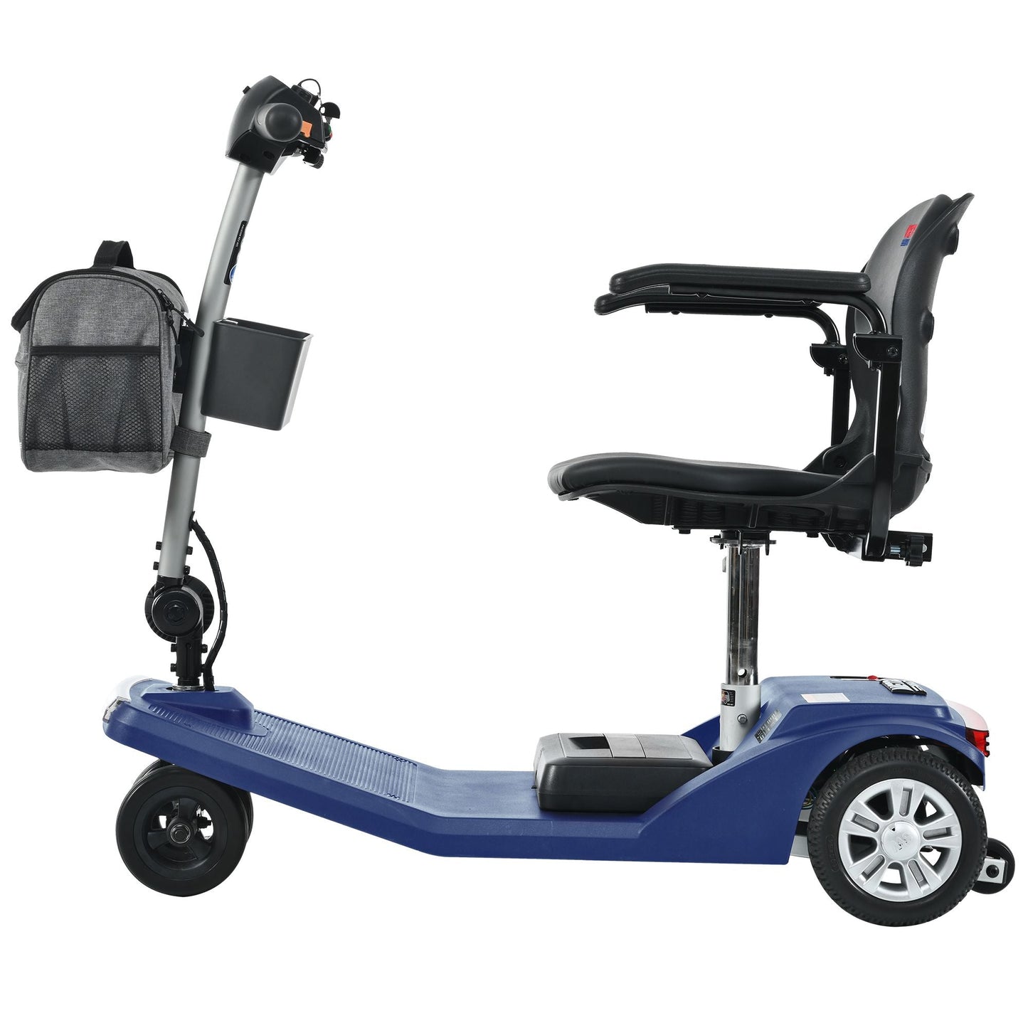 Metro Mobility Scooters, Super Lightweight Foldable Electric Mobility Scooter for Adults and Seniors, Aluminum Frame 33lbs Only Airline Approved with Detachable Lithium Battery - Rider Smarts