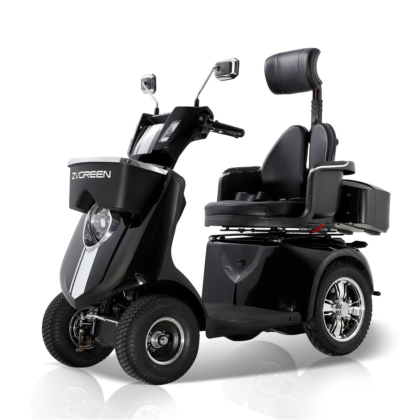 Fastest Mobility Scooter With Four Wheels For Adults & Seniors, Red 800W (Copy) - Rider Smarts