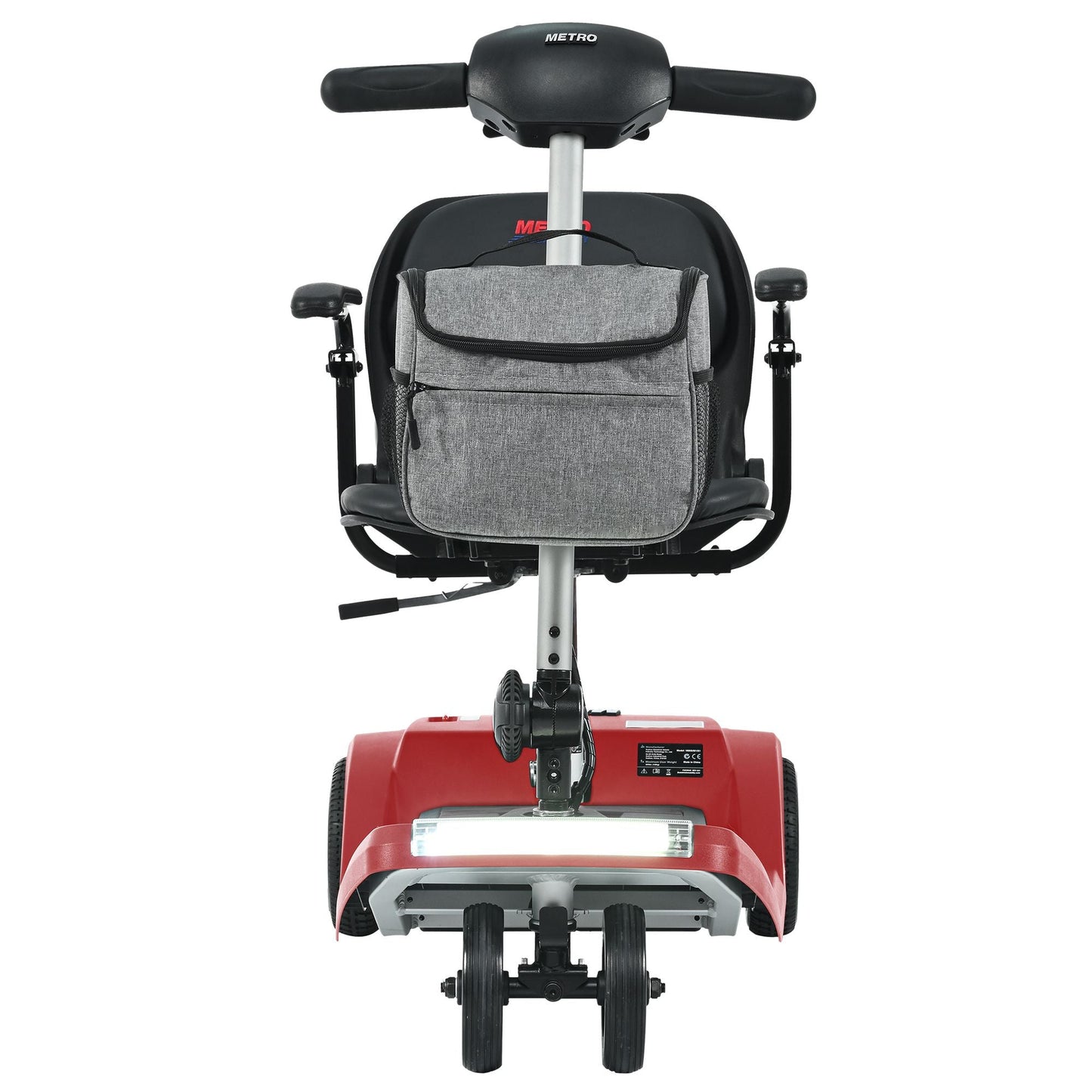 Metro Mobility Scooters, Super Lightweight Foldable Electric Mobility Scooter for Adults and Seniors, Aluminum Frame 33lbs Only Airline Approved with Detachable Lithium Battery - Rider Smarts