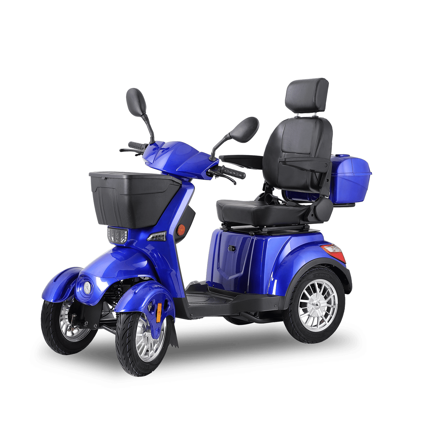 XL3D4L Electric Mobility Recreational Travel Scooter for Adults,Mobility Scooters for Seniors, 4 Wheel Powered Mobility Scooters, - Rider Smarts