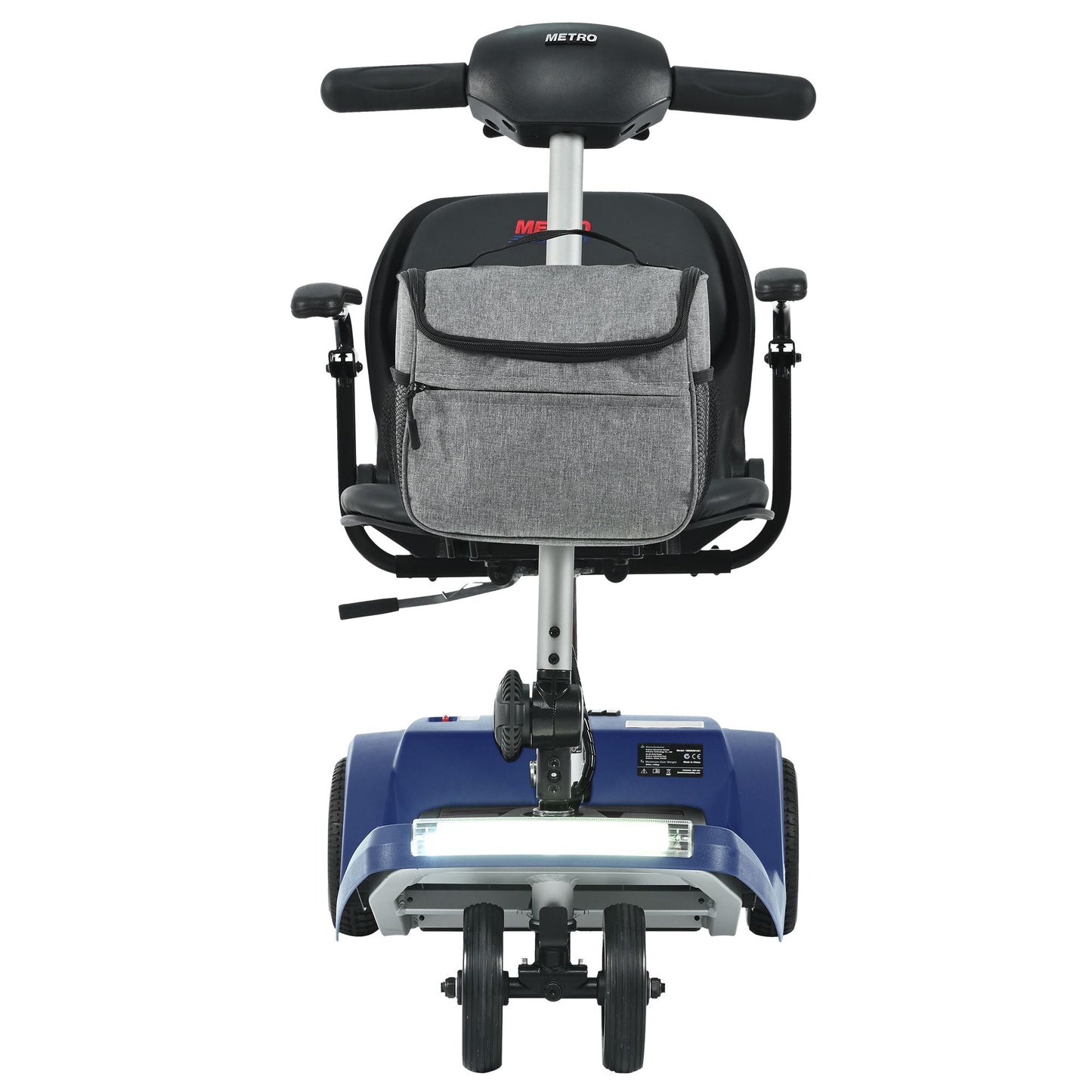 Metro Mobility Scooters, Super Lightweight Foldable Electric Mobility Scooter for Adults and Seniors, Aluminum Frame 33lbs Only Airline Approved with Detachable Lithium Battery - Rider Smarts