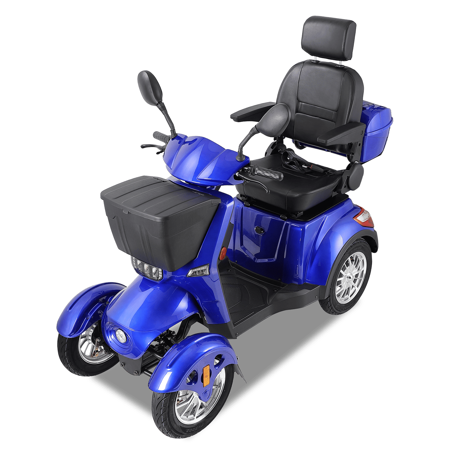 XL3D4L Electric Mobility Recreational Travel Scooter for Adults,Mobility Scooters for Seniors, 4 Wheel Powered Mobility Scooters, - Rider Smarts