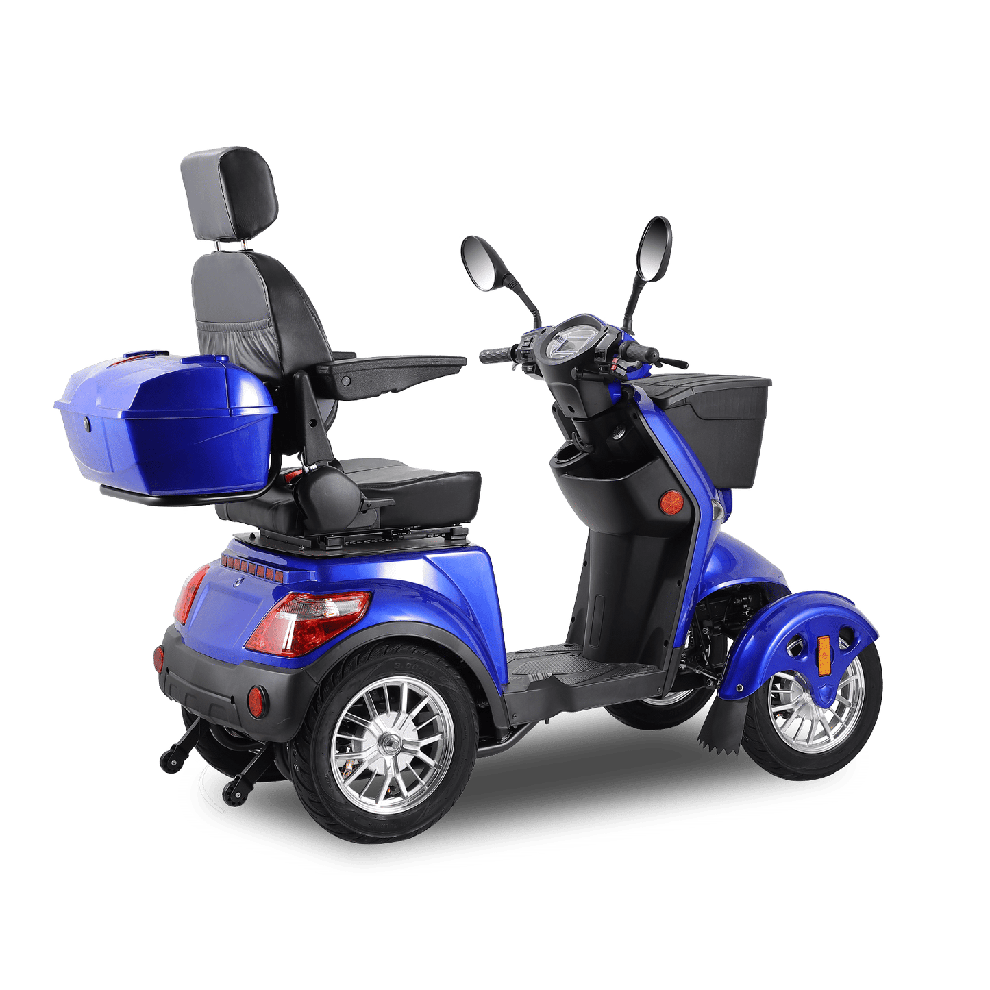 XL3D4L Electric Mobility Recreational Travel Scooter for Adults,Mobility Scooters for Seniors, 4 Wheel Powered Mobility Scooters, - Rider Smarts