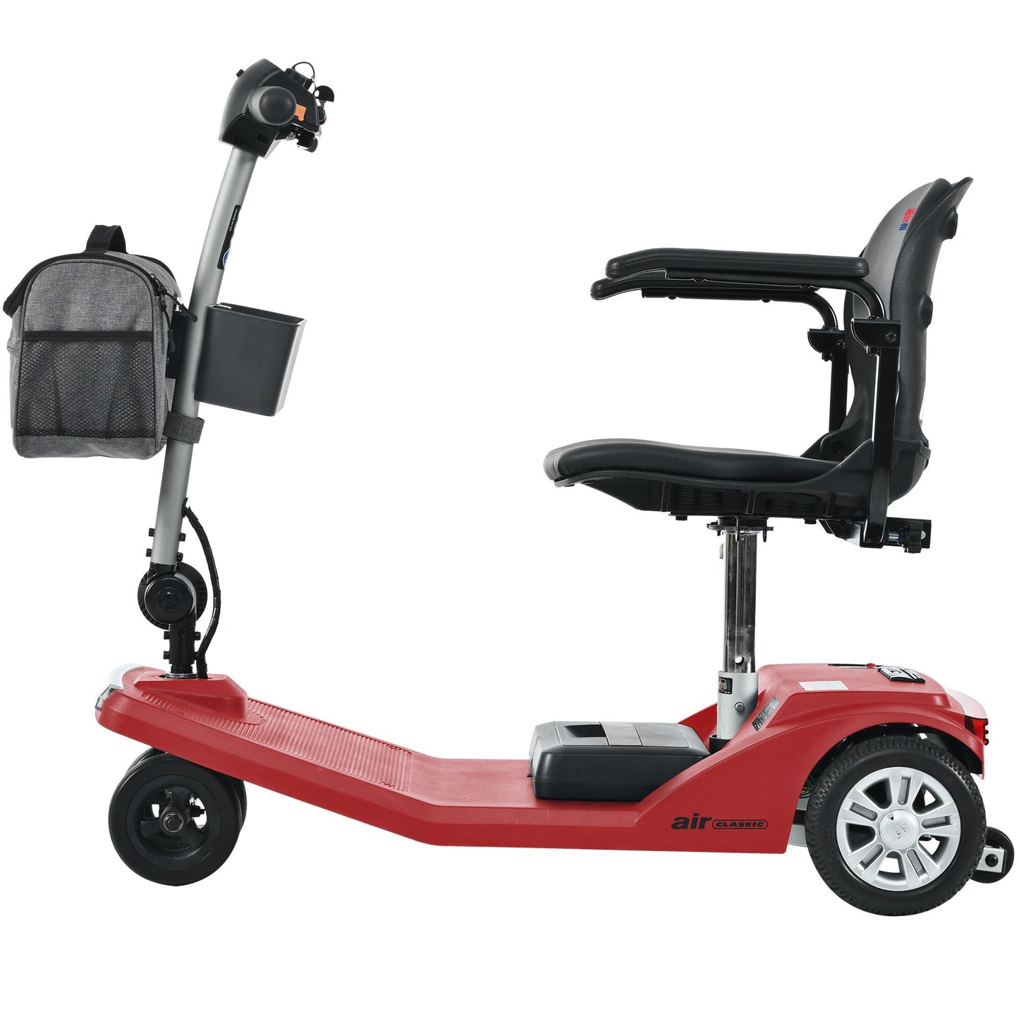 Metro Mobility Scooters, Super Lightweight Foldable Electric Mobility Scooter for Adults and Seniors, Aluminum Frame 33lbs Only Airline Approved with Detachable Lithium Battery - Rider Smarts