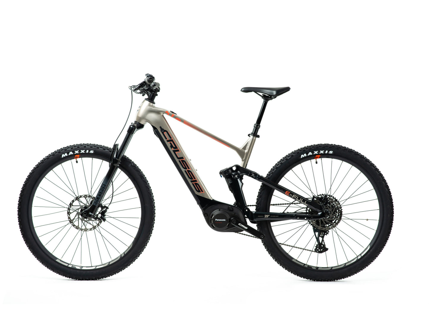 CRUSSIS e-Full 10.9-M (720 Wh) – 2024 Full-Suspension E-MTB with Panasonic GX Ultimate Motor & 170 km Range