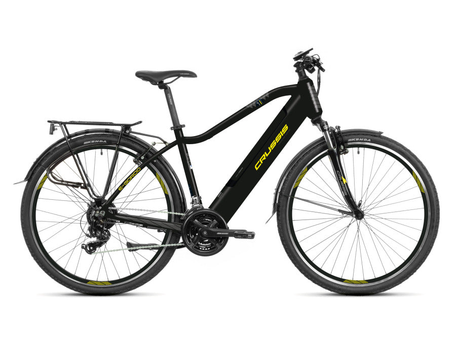 Crussis e-Gordo 1.9 Electric Trekking Bike – 612Wh (18") | Long-Range City & Touring E-Bike - Rider Smarts