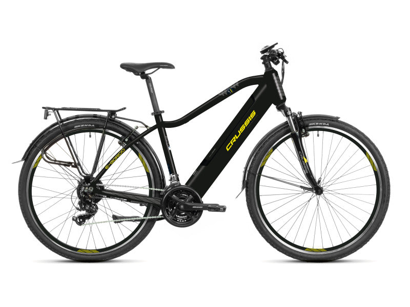 Crussis e-Gordo 1.9 Electric Trekking Bike – 612Wh (18") | Long-Range City & Touring E-Bike - Rider Smarts