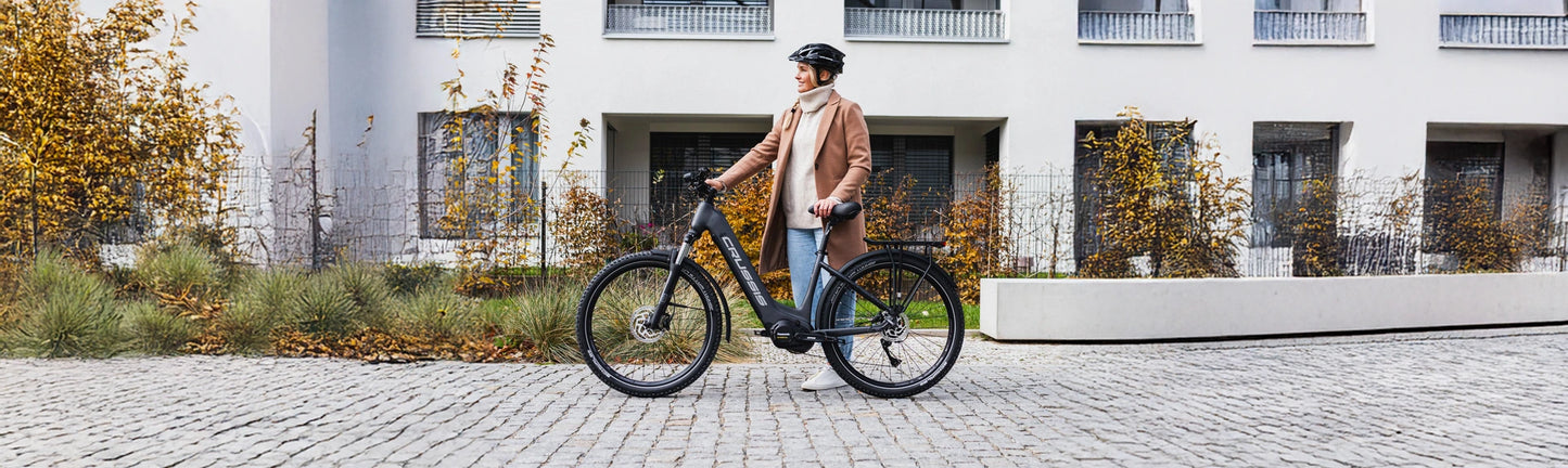 Crussis-ONE-Country 7.10 City E-Bike – Panasonic Motor,522Wh Battery, 170km Range, Low Step Frame