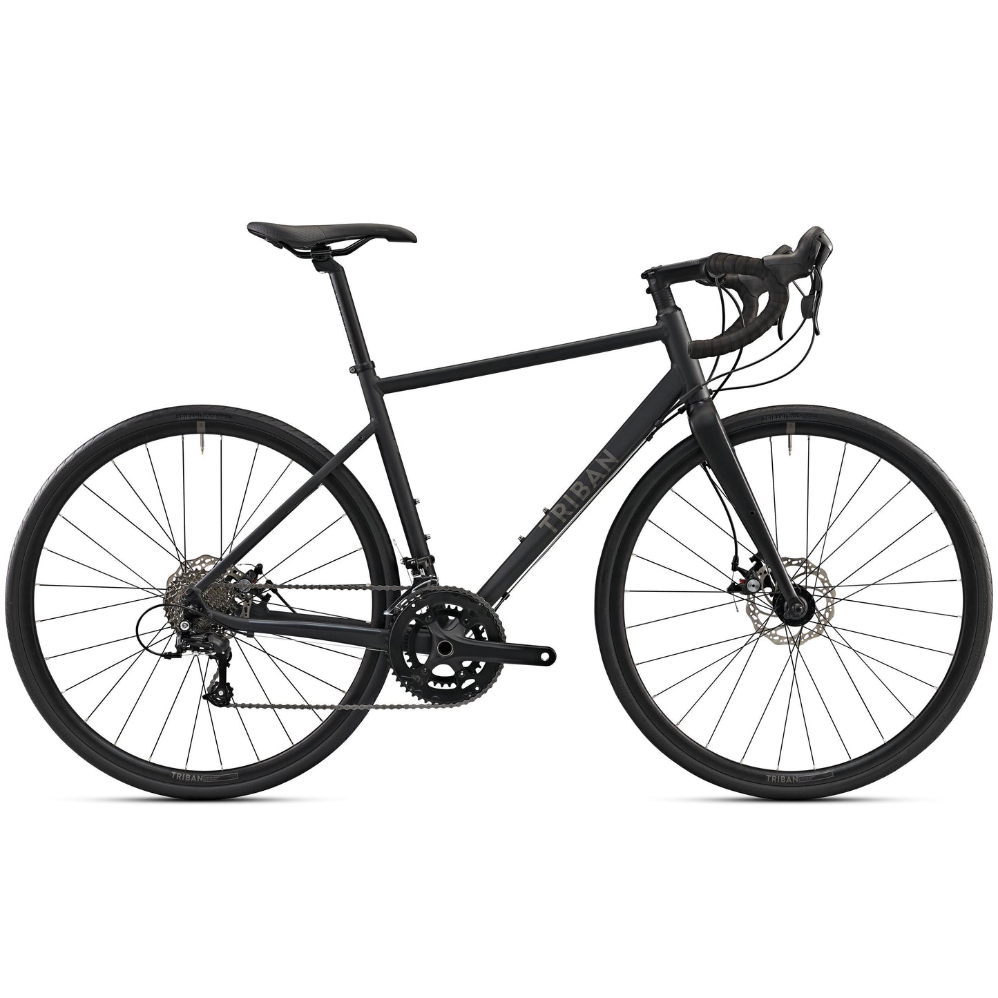 ROAD BIKE TRIBAN RC 500 Microshift DISC BRAKE - BLACK