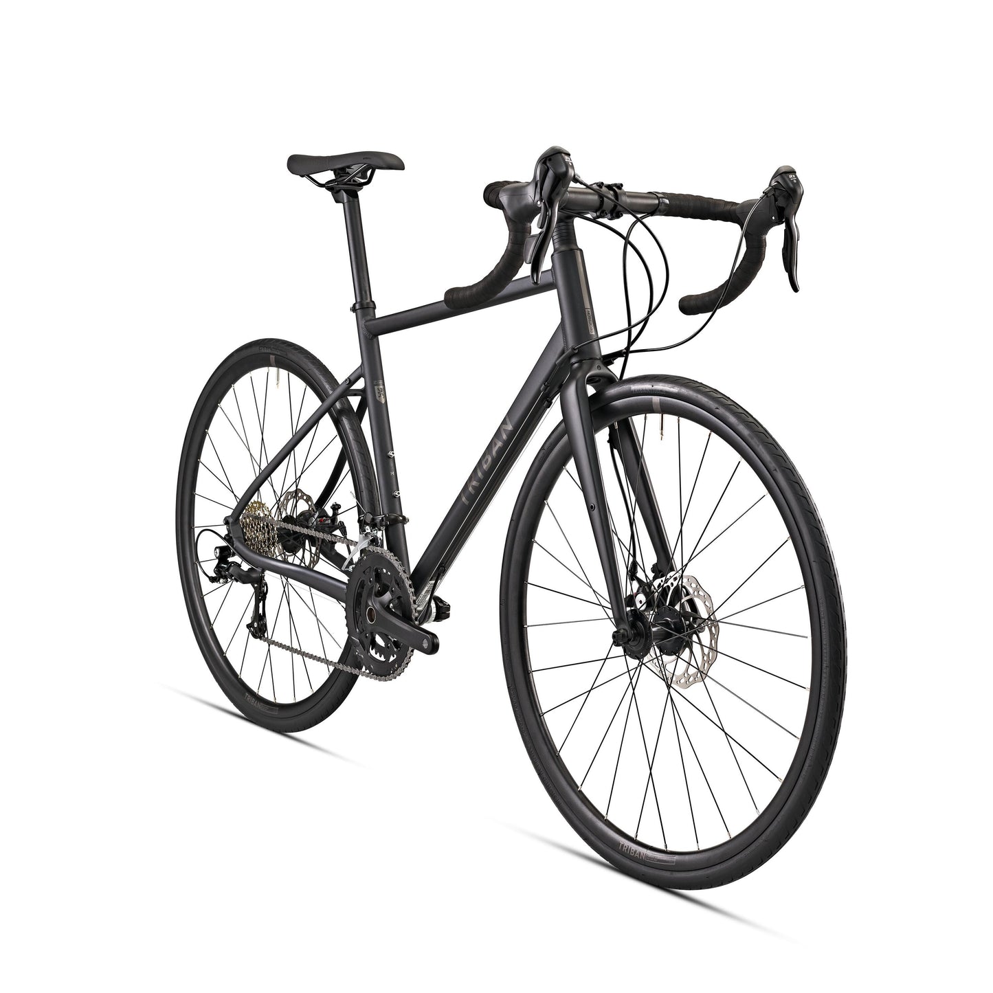 ROAD BIKE TRIBAN RC 500 Microshift DISC BRAKE - BLACK