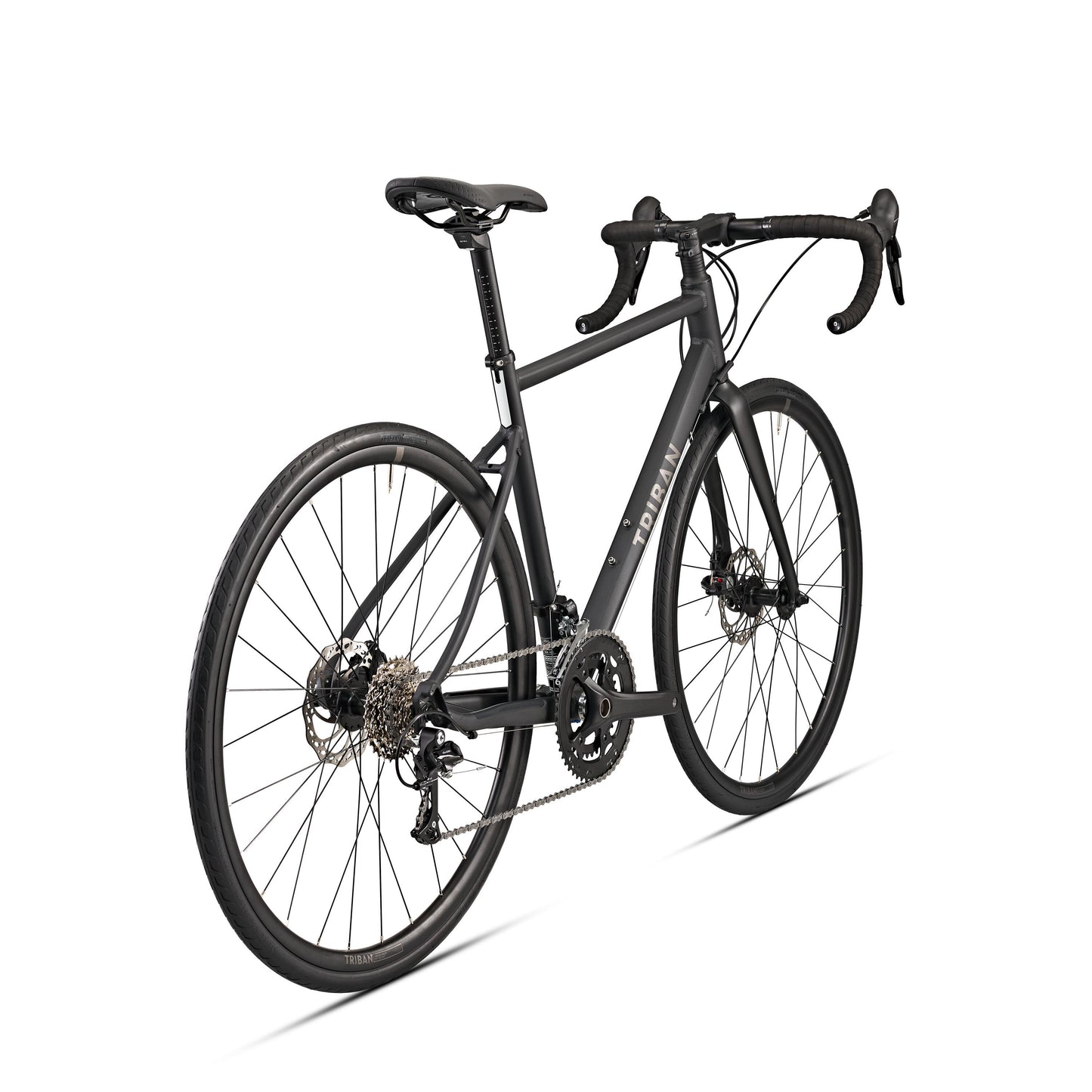 ROAD BIKE TRIBAN RC 500 Microshift DISC BRAKE - BLACK