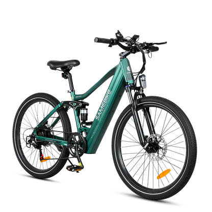 SAMEBIKE XD26-II Hybrid Electric Bike – 48V 15Ah Battery, 250W Motor, 110 km / 68 mi Range, Dual Suspension, Hydraulic Brakes